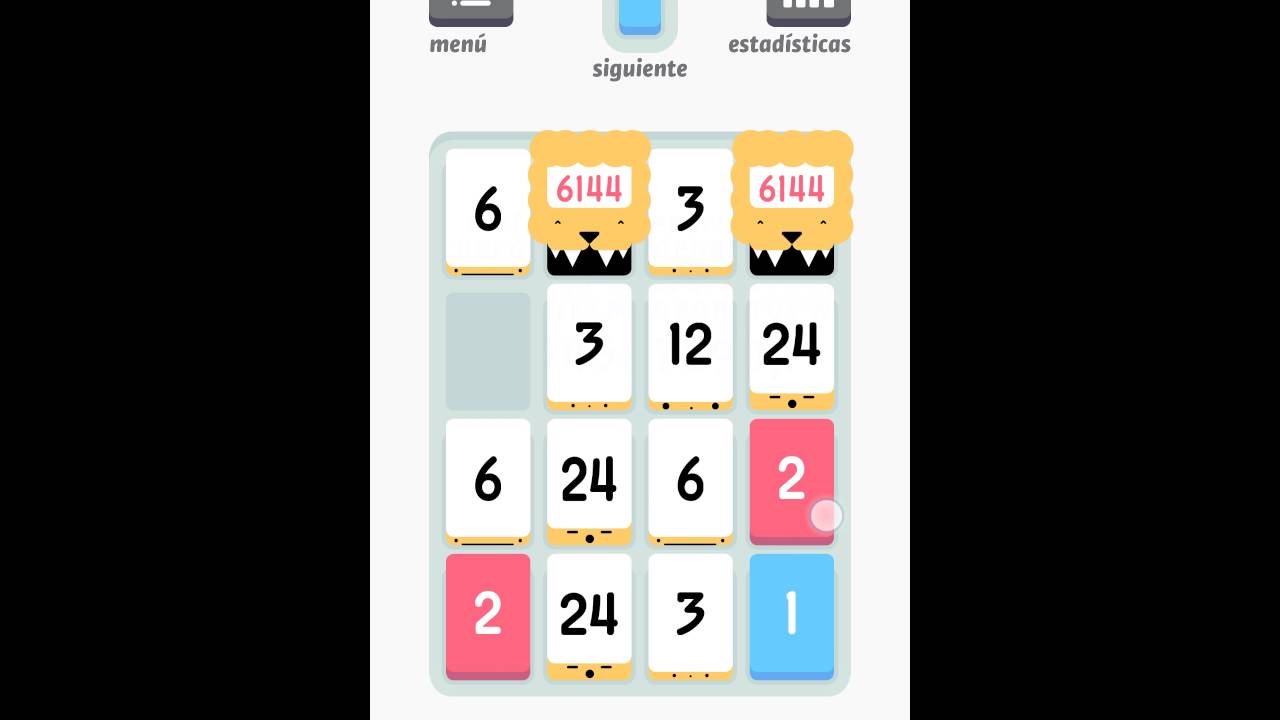 Threes! game ending - highest score