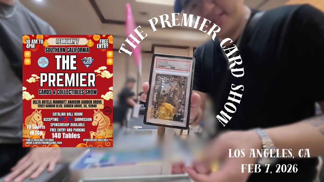 DEALS ALL DAY at THE PREMIER CARD SHOW with CASEHITTER FEB 2026