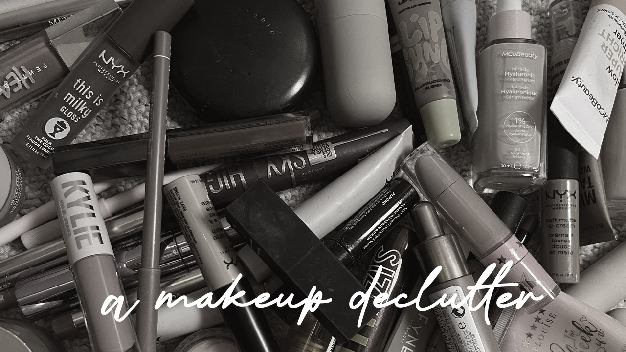 A MAKEUP DECLUTTER - FULL COLLECTION | lets do a makeup beauty clear out