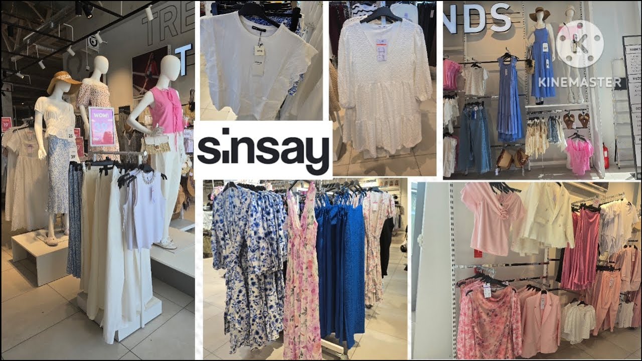 SINSAY💥NAJNOWSZA KOLEKCJA😍SUPER CENY👗👌LATO 2025🛍