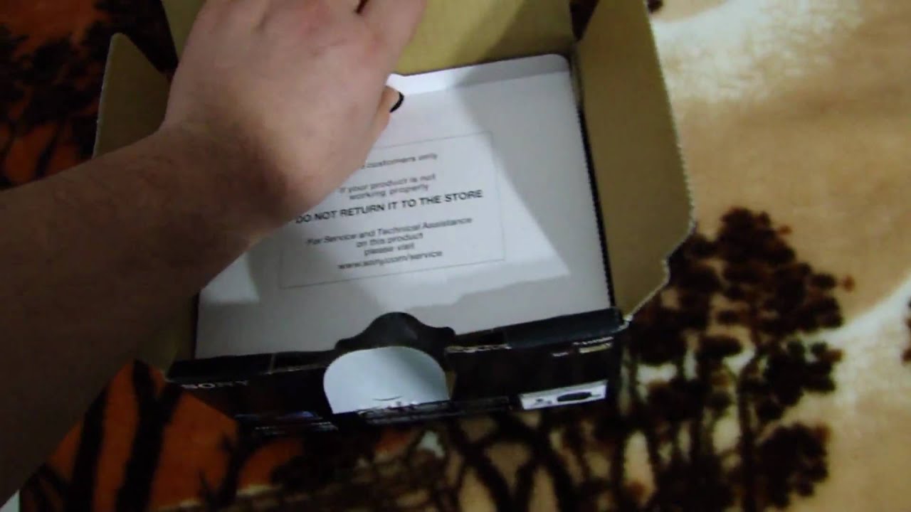 Sony HDR-CX550v HD Camcorder Unboxing