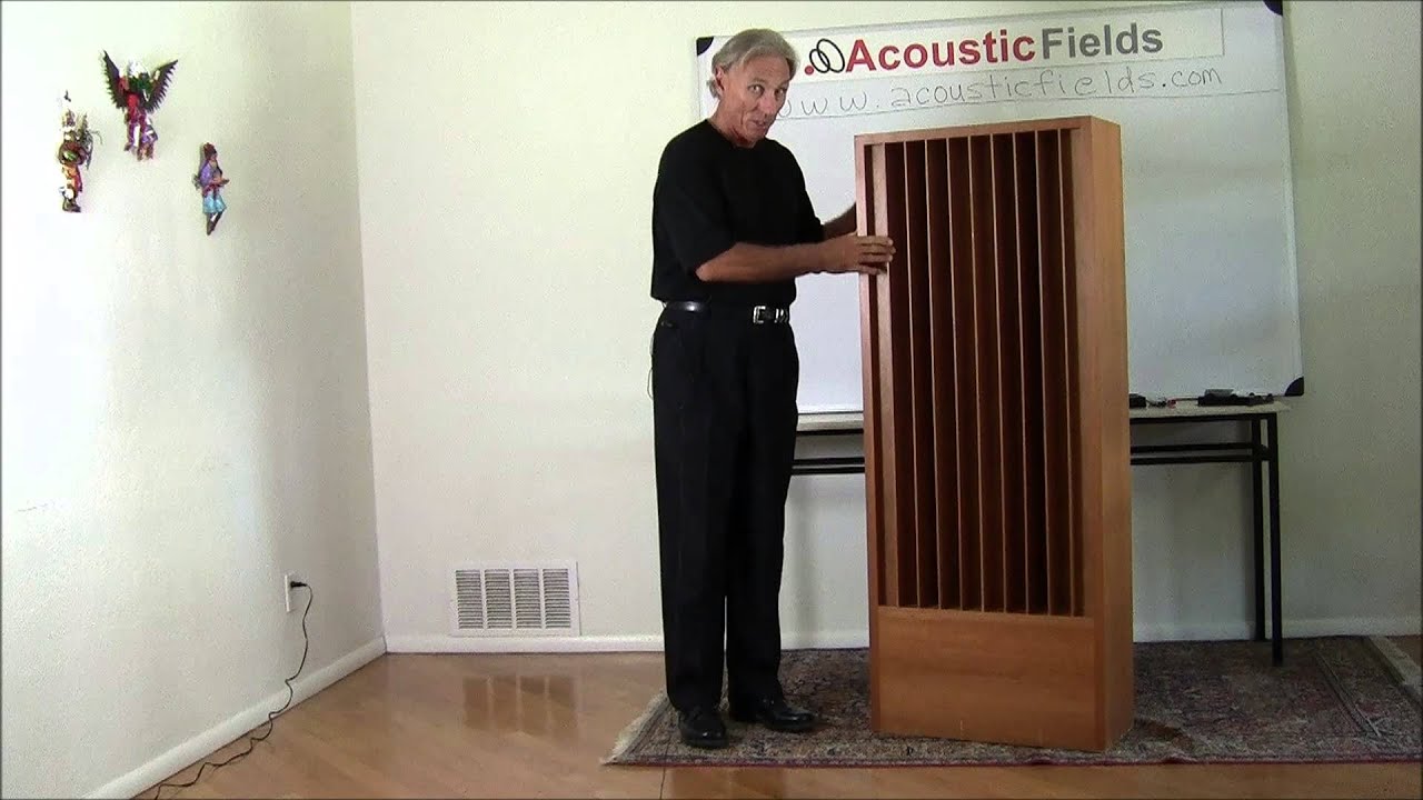 Quadratic Diffusor Absorber (QDA) - www.AcousticFields.com