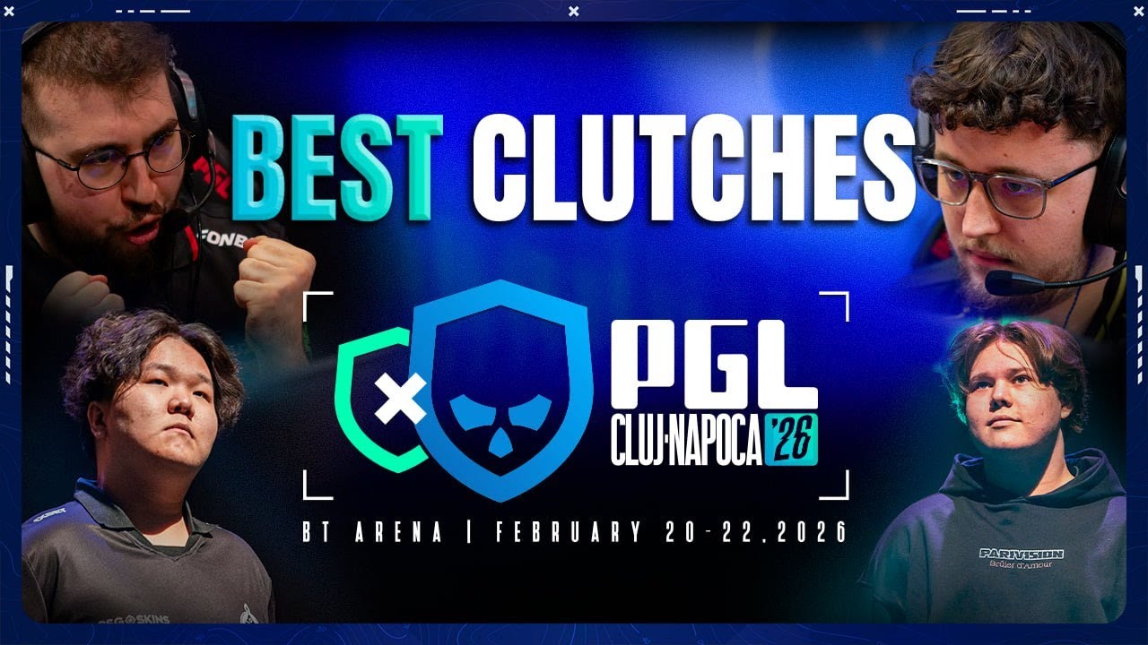 BEST CLUTCHES of PGL Cluj-Napoca 2026 | CS2