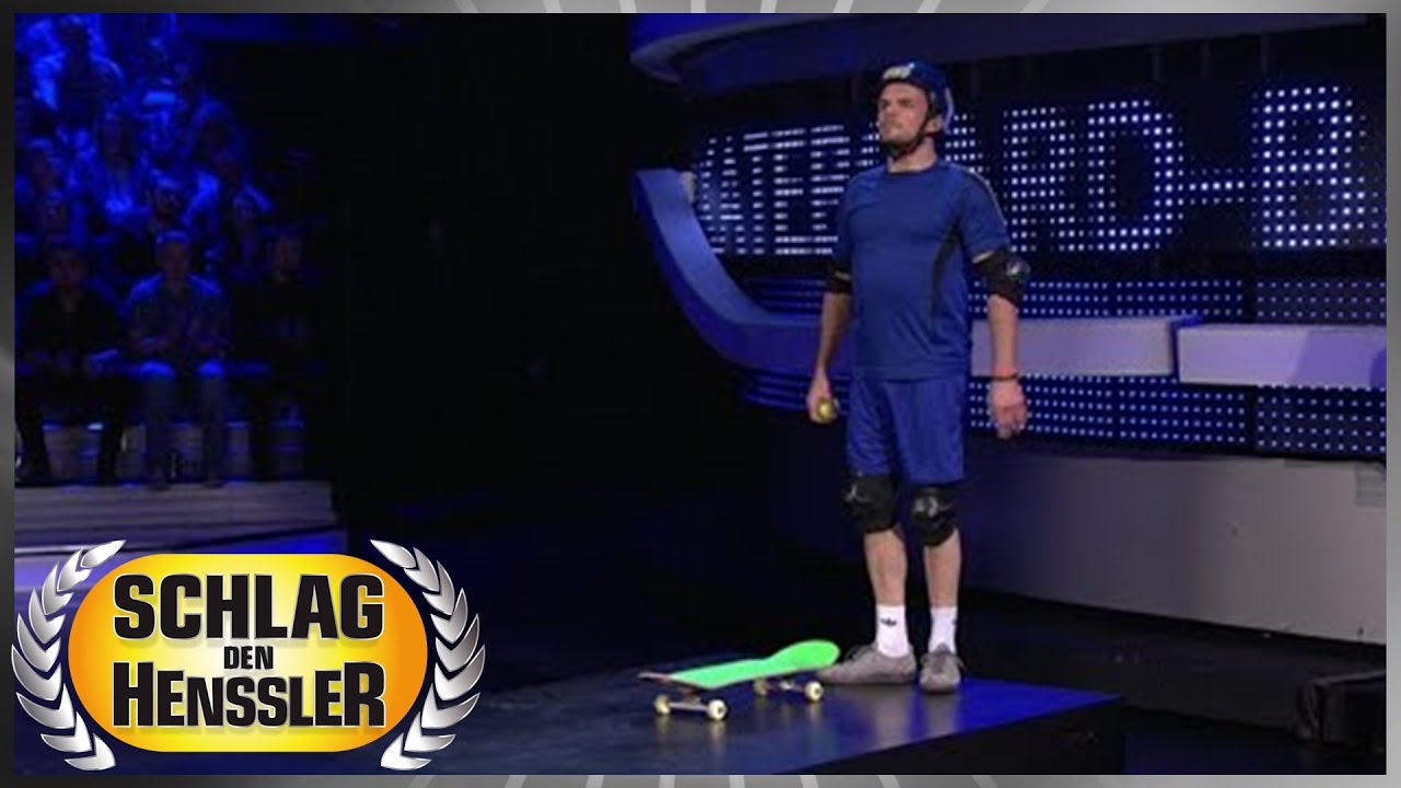 Spiel 13 - Skateboard Ball  - Schlag den Henssler