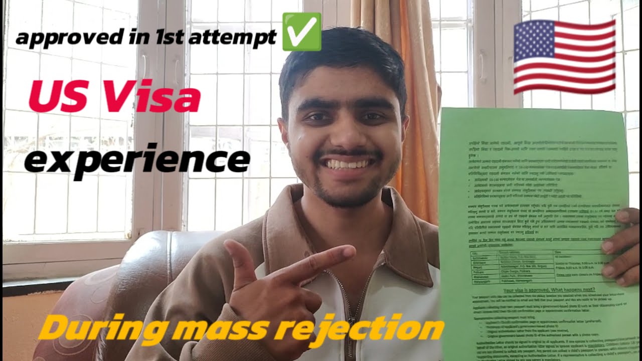 My F1 Visa approved during Mass Rejection | F1 Visa Interview Experience 🧿