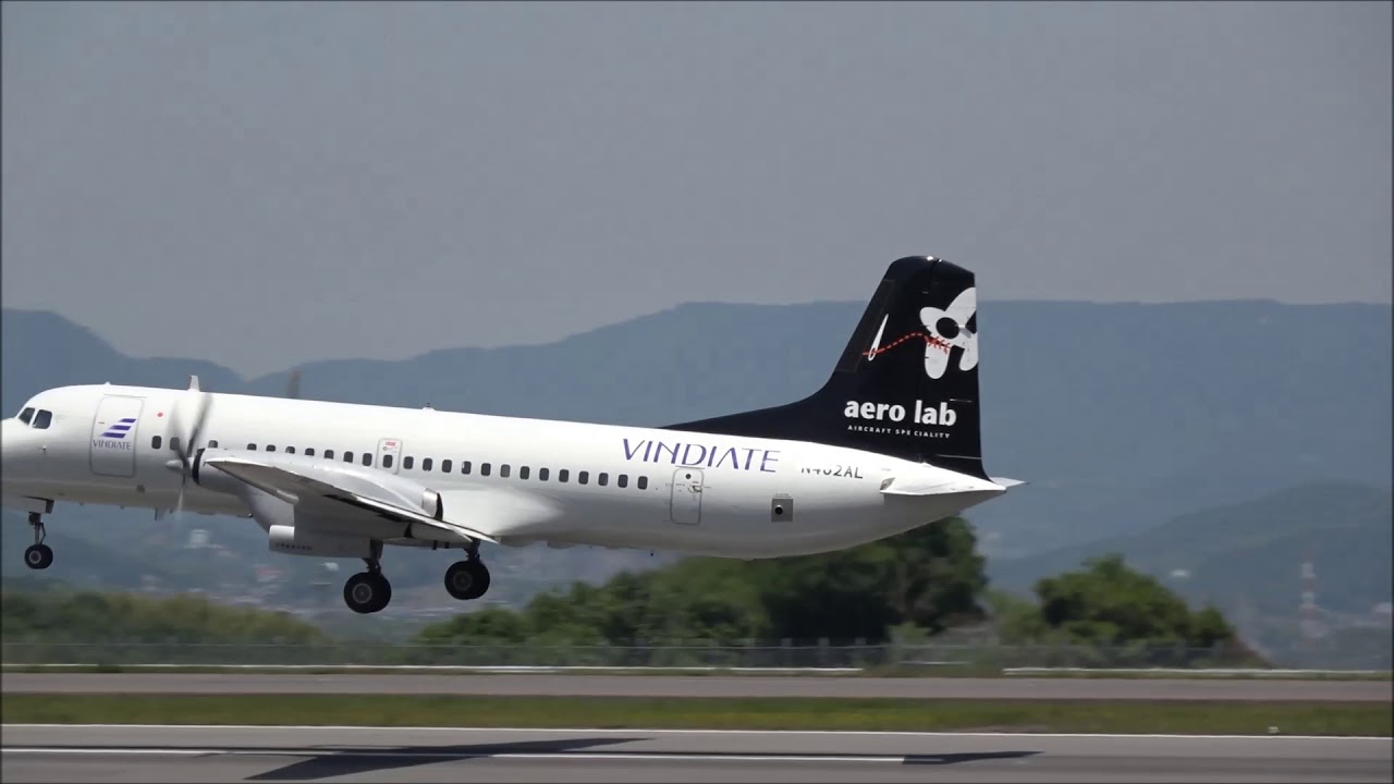 高松空港から最後のフライト、YS11さようなら