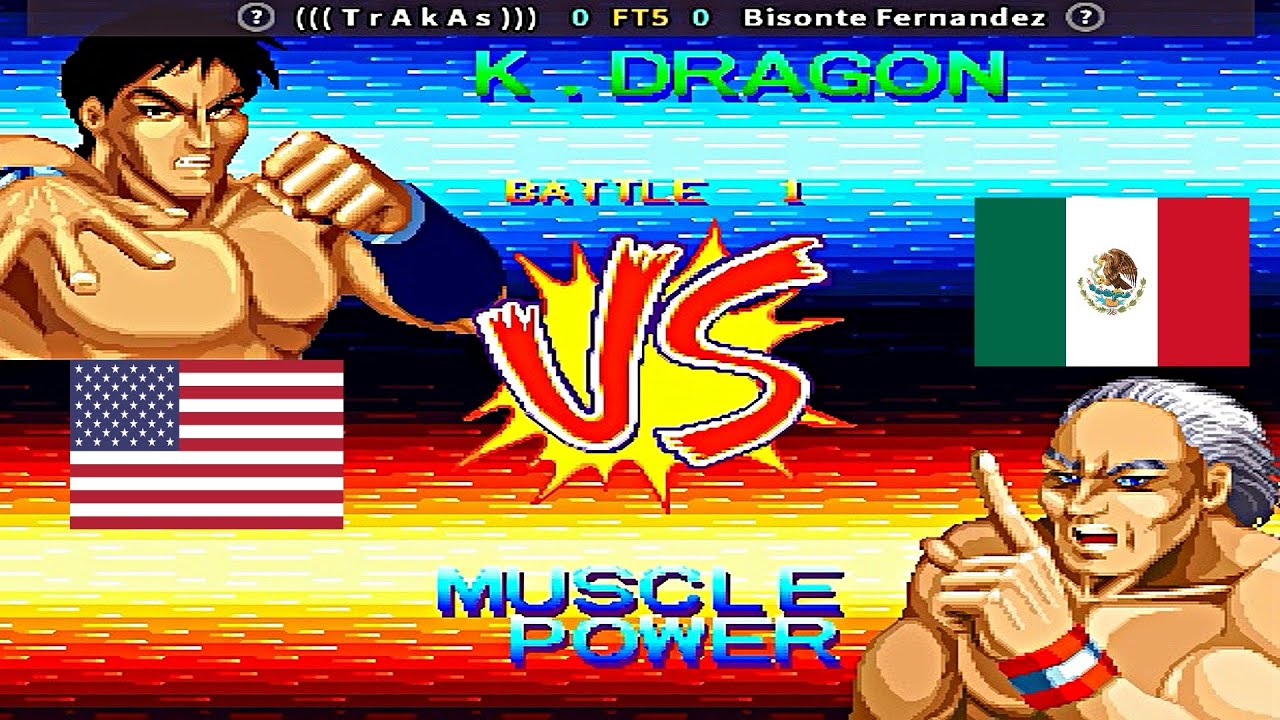 World Heroes 2 - ((( T r A k A s ))) vs Bisonte Fernandez FT5