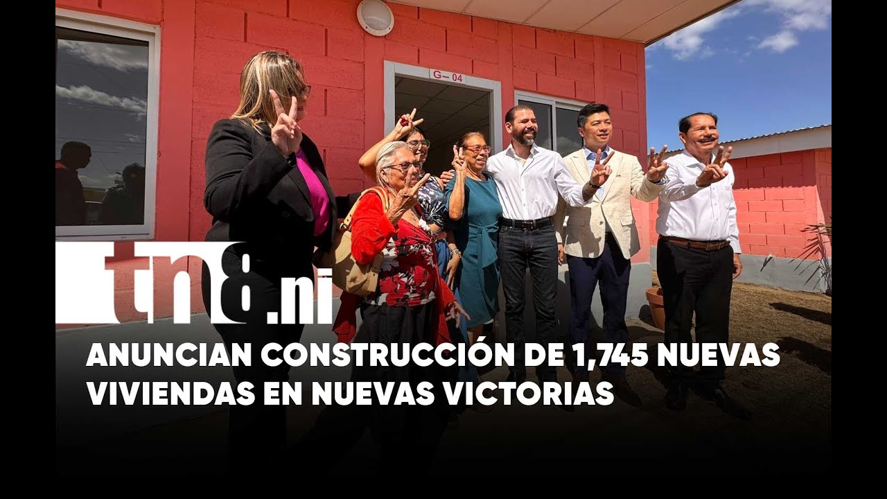 Más progreso para Nicaragua: Anuncian 1,745 nuevas viviendas en Nuevas Victorias