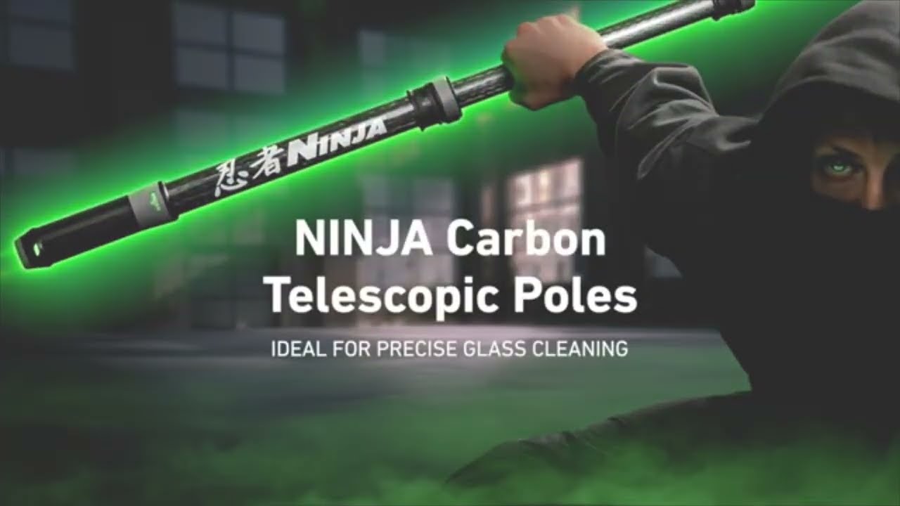 Unger Ninja - Asta Telescopica Fibra Carbonio