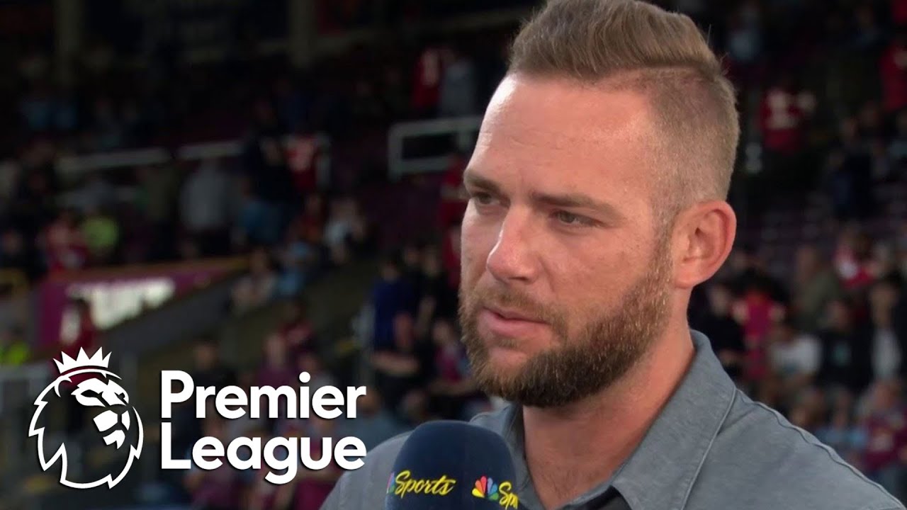 Dude Perfect's Garrett Hilbert, Cody Jones 'fell in love' with Burnley | Premier League | NBC Sports