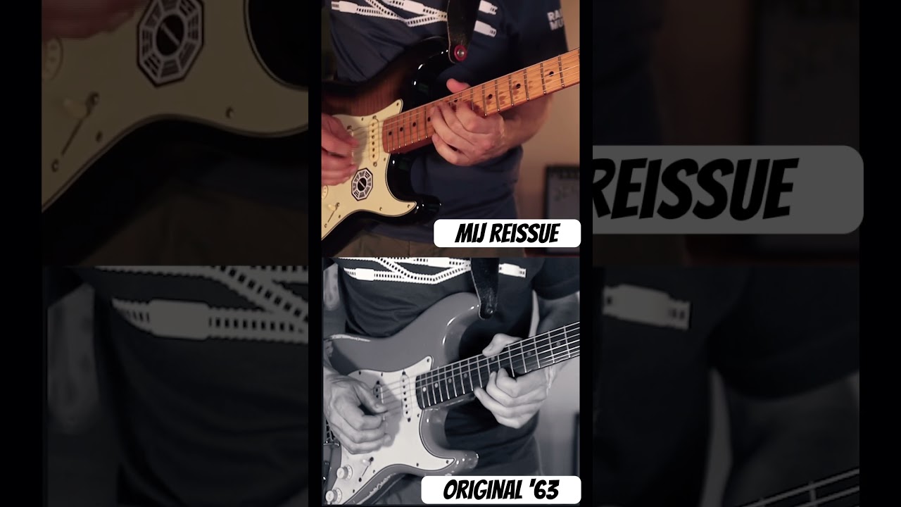 Which Strat sounds best? MIJ reissue or my genuine &lsquo;63?
