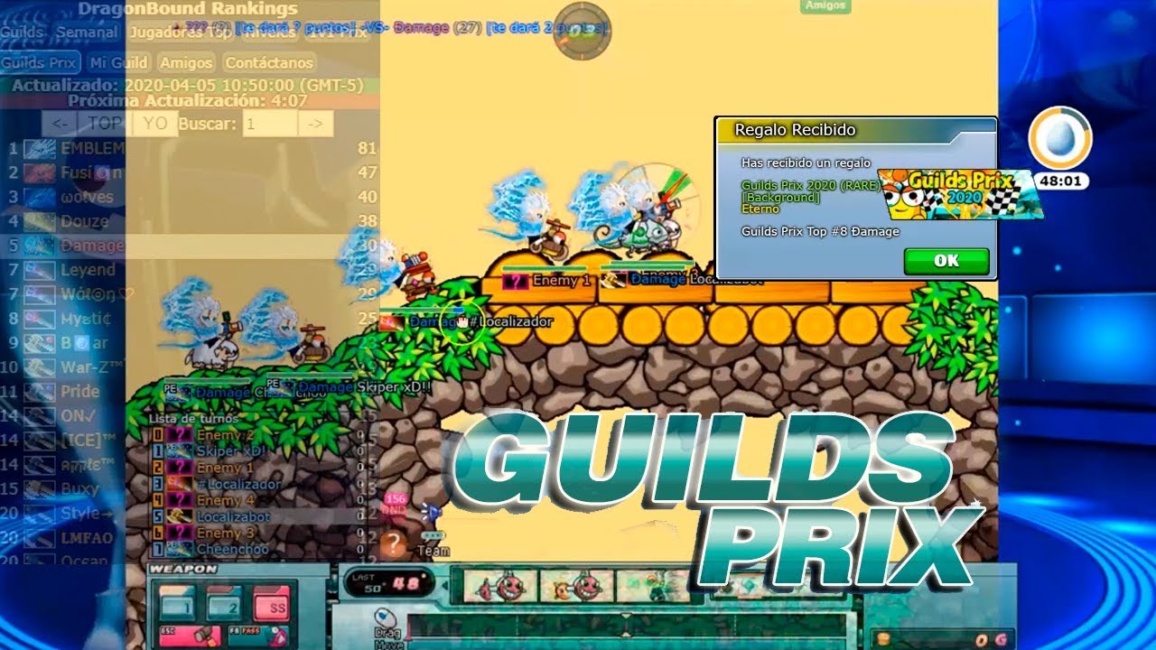 Dragonbound | Guild prix On 2020 - Una experiencia interesante