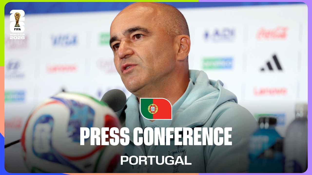Portugal On Playing Colombia | Roberto Martinez Takes Questions