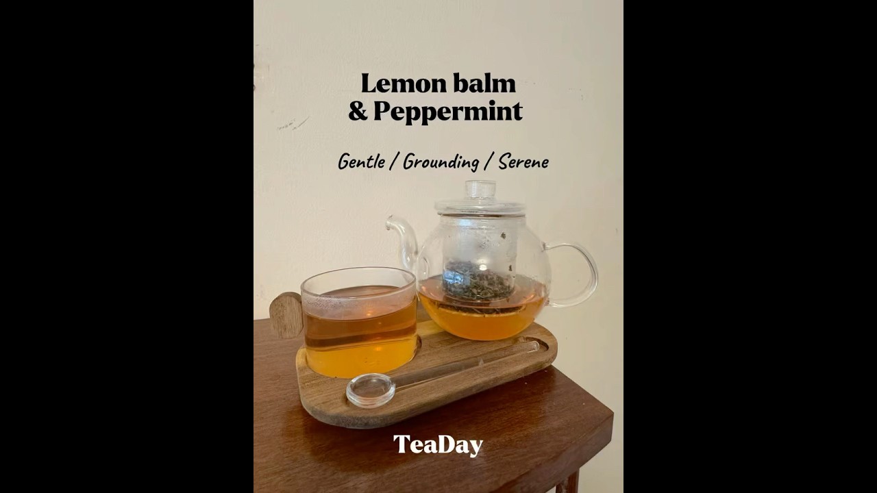 Presence by M&eacute;lie &ndash; Herbal Tea with Raspberry, Mint & Hemp | Calming Caffeine-Free Tea Review #tea