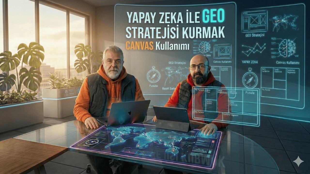 Yapay Zeka ile GEO Stratejisi Kurmak ve İçerikte Canvas Kullanımı