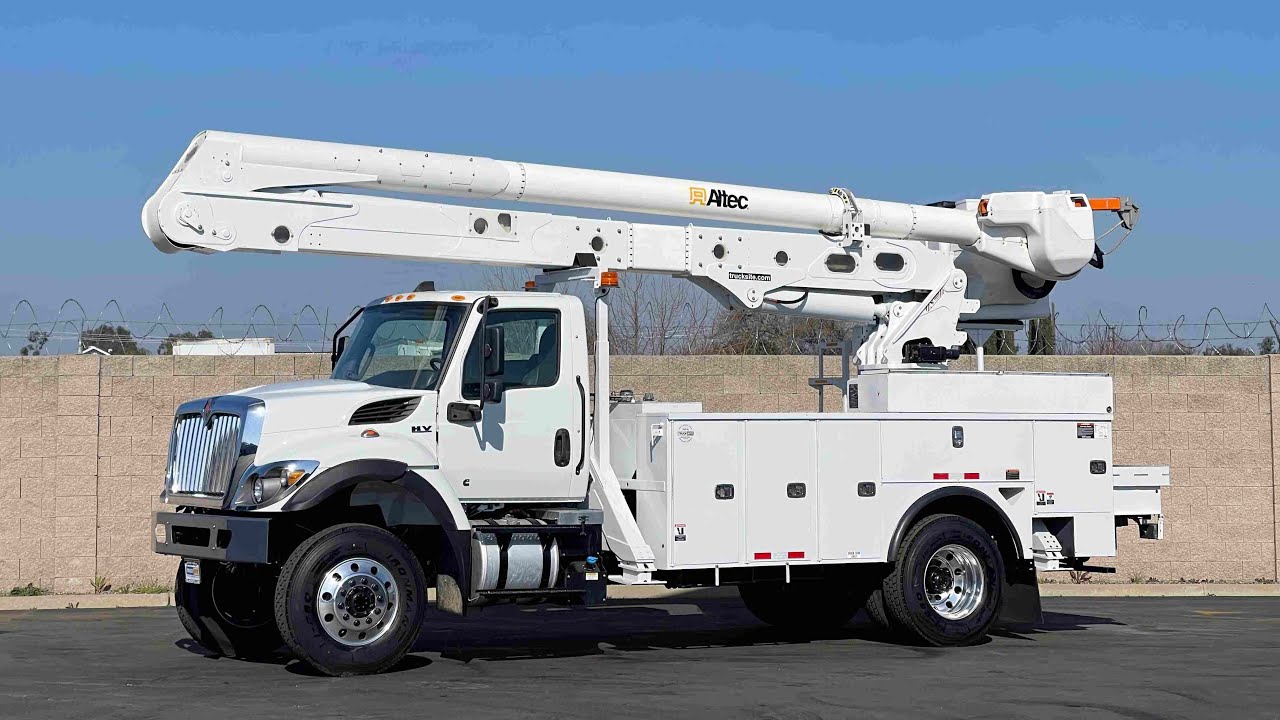 2020 International HV507 Altec AA55 Non Overcenter Bucket Truck For Sale