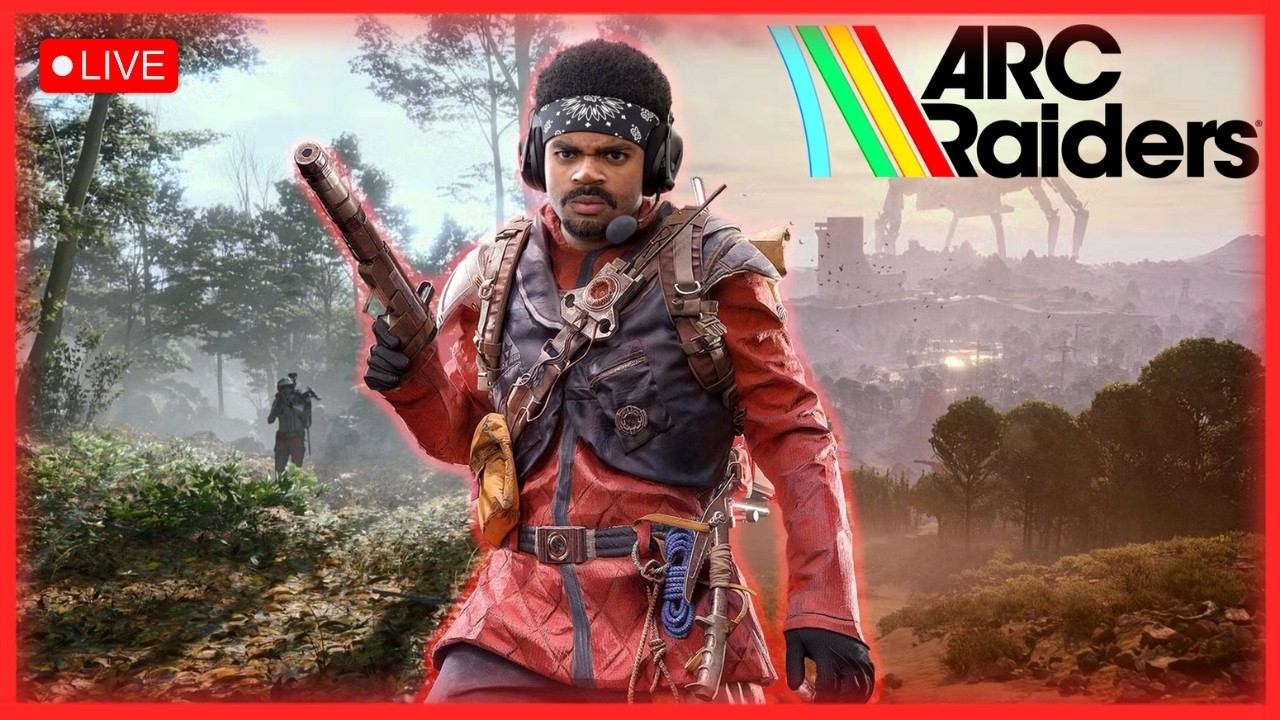 🔴LIVE | EP: #10!! | Raiding While Black... | Arc Raiders: Shrouded Sky!