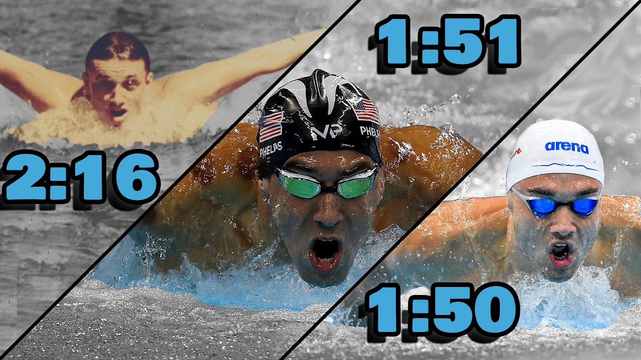 The Evolution of the Men's 200 Butterfly | World Record Progression