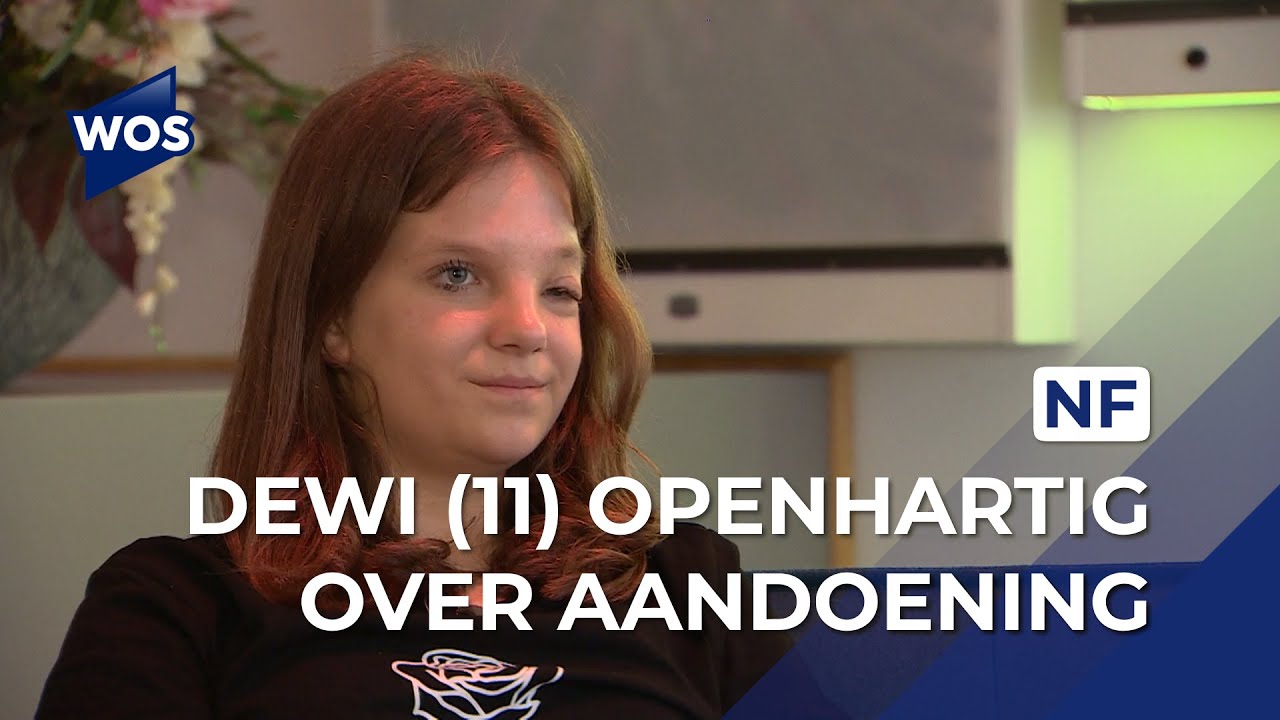 11 jarige Dewi openhartig over erfelijke aandoening