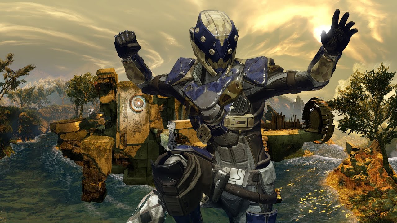 Destiny Crucible Gameplay: Venus - Shores of Time - Titan Domination - IGN First