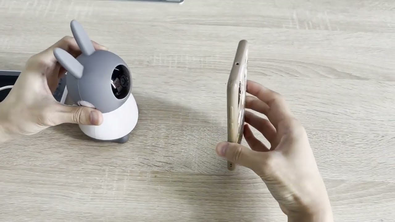 How to connect the conida Baby Camera?