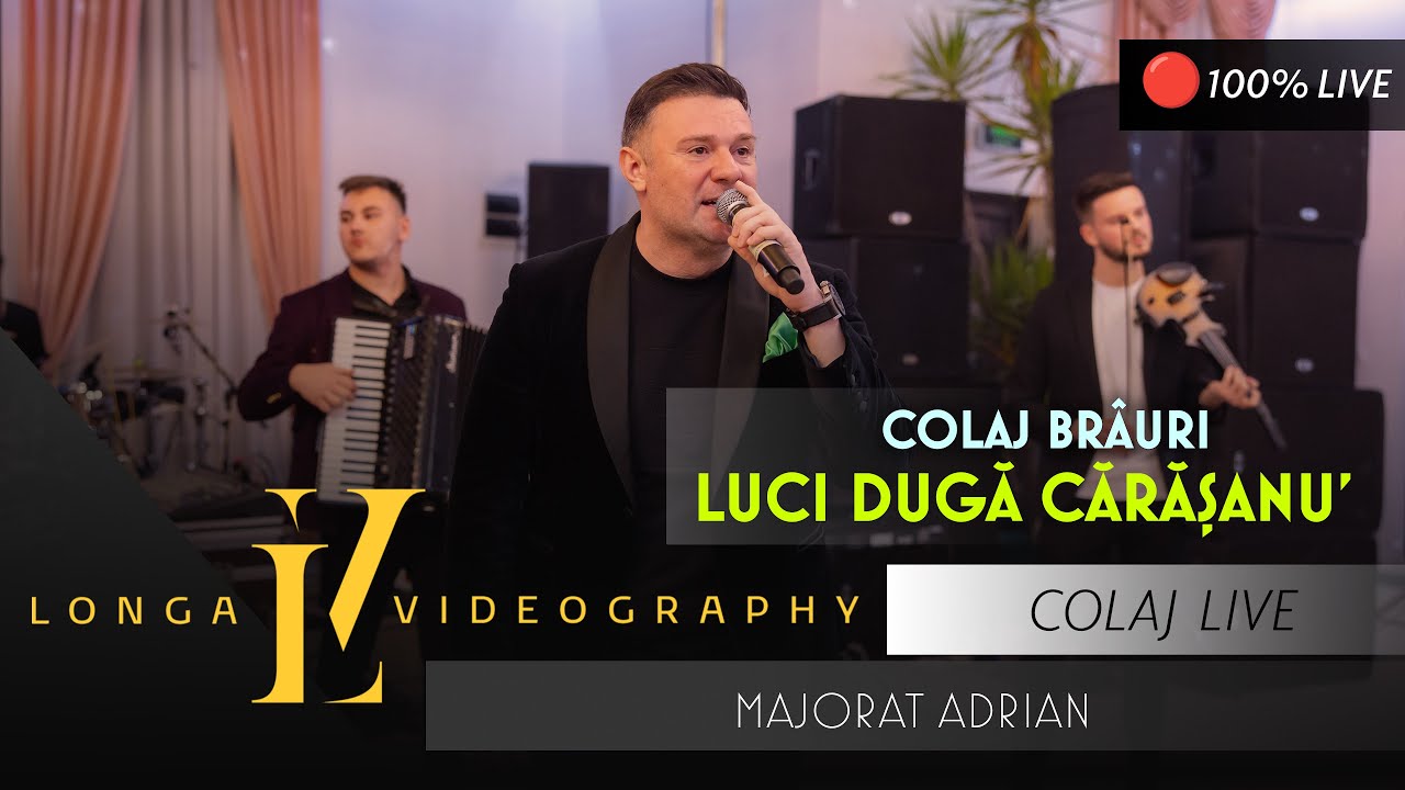 @LuciDugaCarasanu  & Formatia Maistorii - Colaj Brauri LIVE 🎷 Majorat Adrian