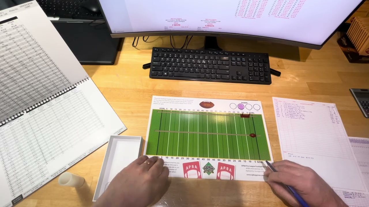 Special : APBA PRE-PLAYS SUPER BOWL LX ! 25 Pats vs Seahawks 4th Q - Fantastic Finishes 