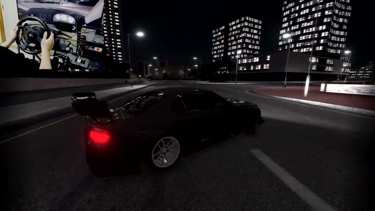 LFS | Live For Speed - Nissan S15 Drifting in New South City - Thrustmaster T500RS Drift Onboard