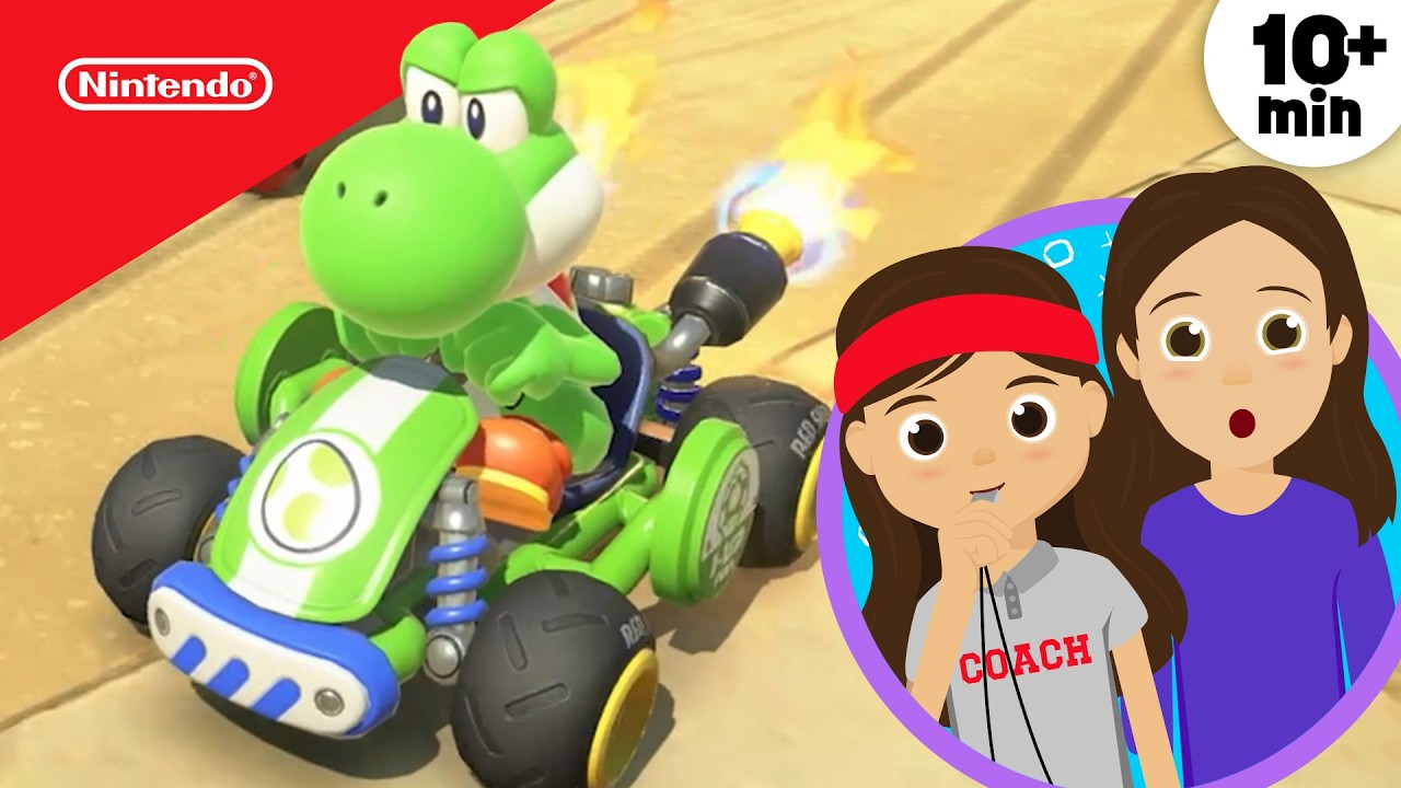 Тренирую свою маму в Mario Kart World 🫣 Семейный геймплей | Играйте на Nintendo