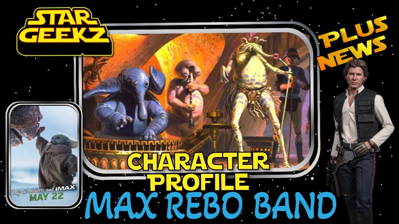 The Mandalorian & Grogu superbowl and Character Profile: Max Rebo band!