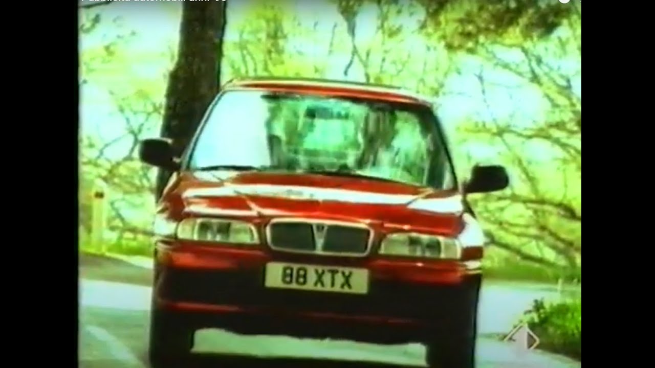 Pubblicità automobili anni '90