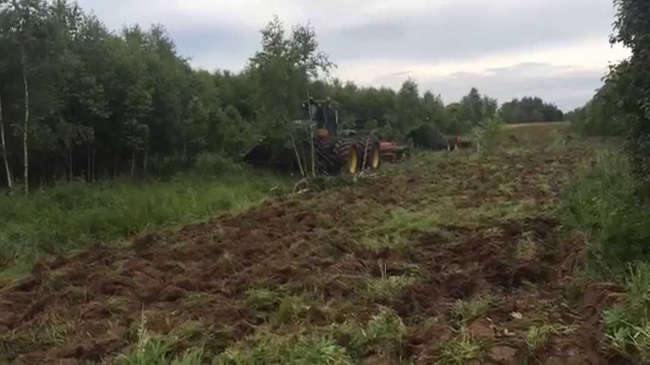 Освоение залежи. Дисковая борона VSL 450 Gregoire Besson