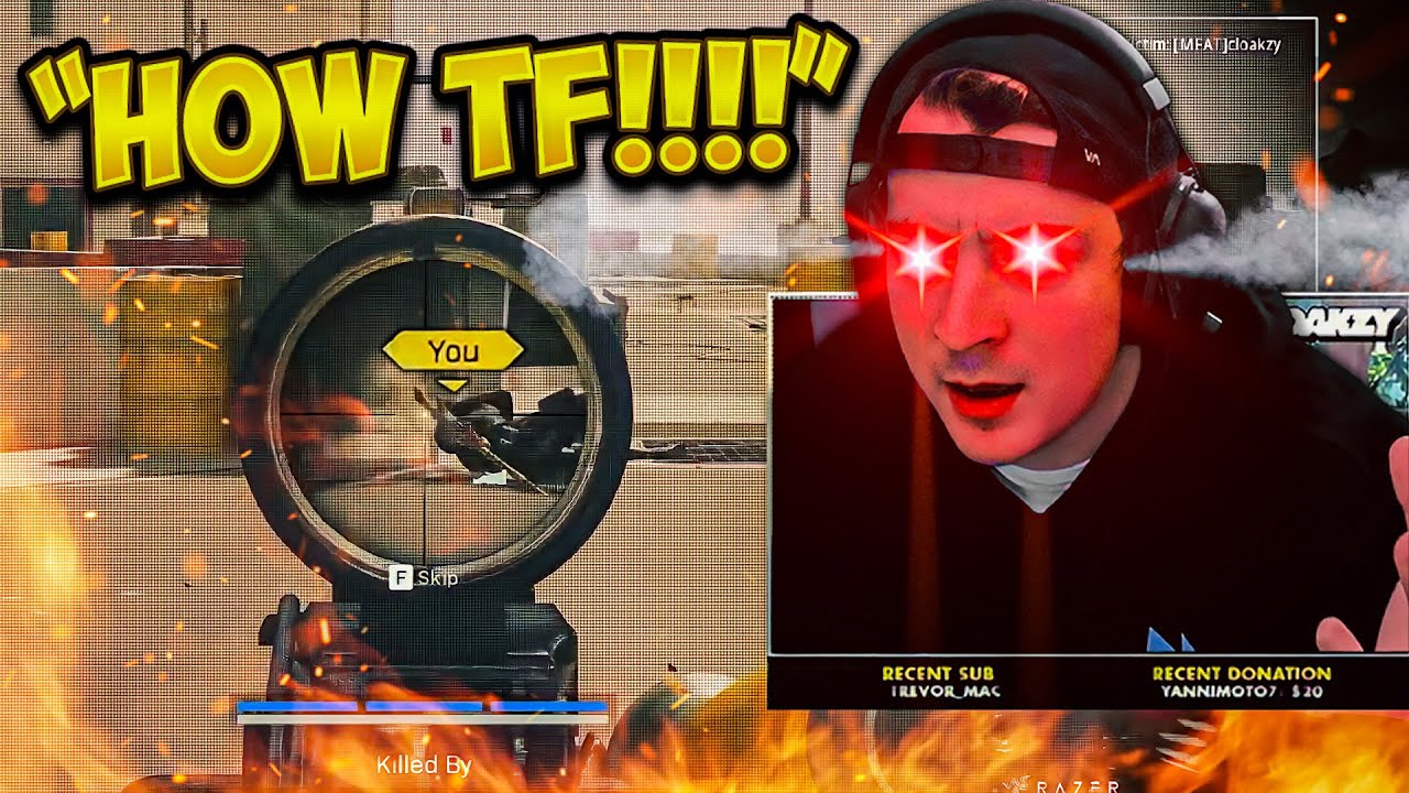 Cloakzy loses his Mind in Warzone for 10 Minutes