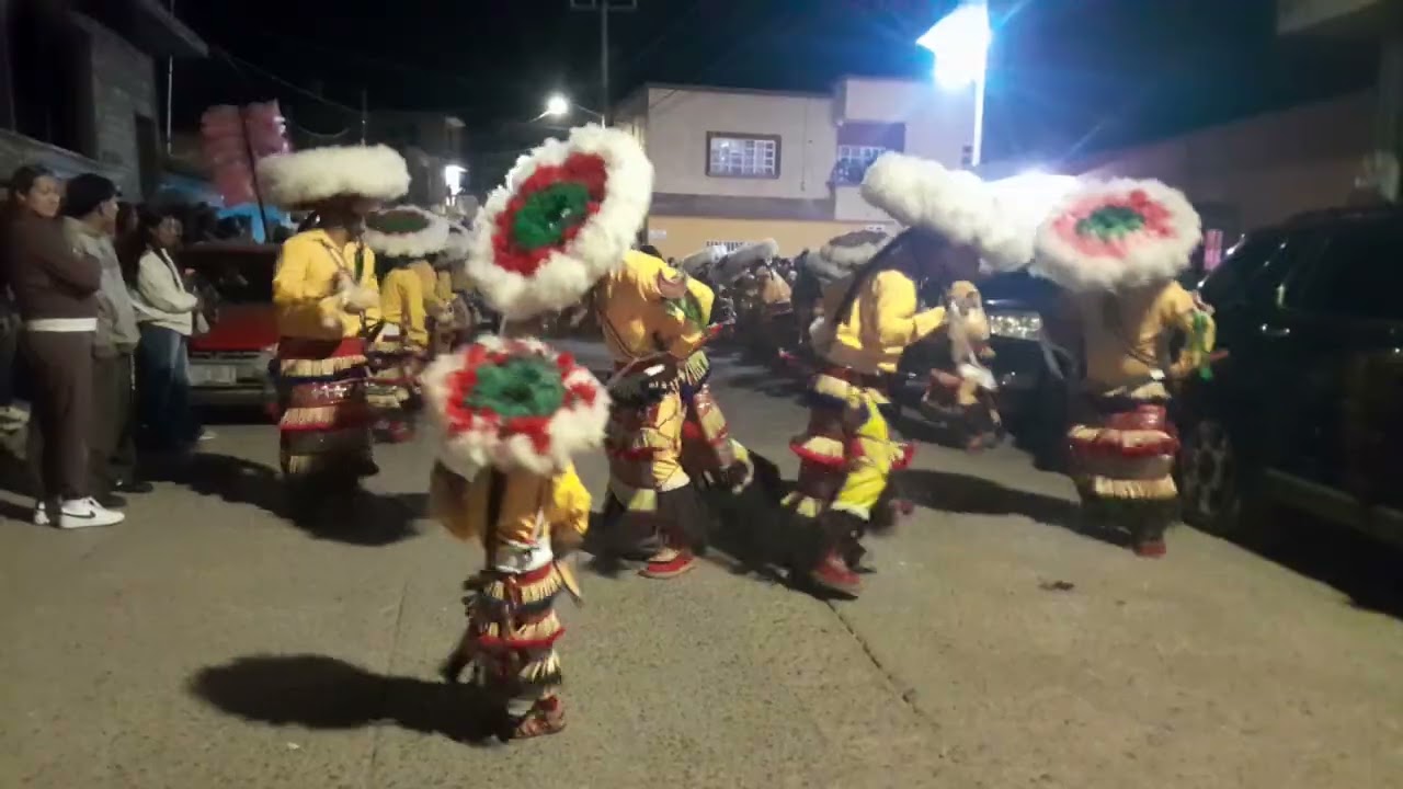 Martes 10 de Febrero del año 2026 danza los amarillos trancoso, zac.