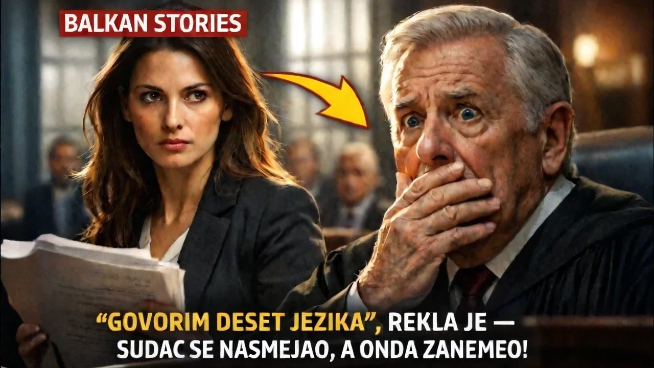 „GOVORIM DESET JEZIKA“, REKLA JE SUDAC SE NASMEJAO, A ONDA ZANEMEO!