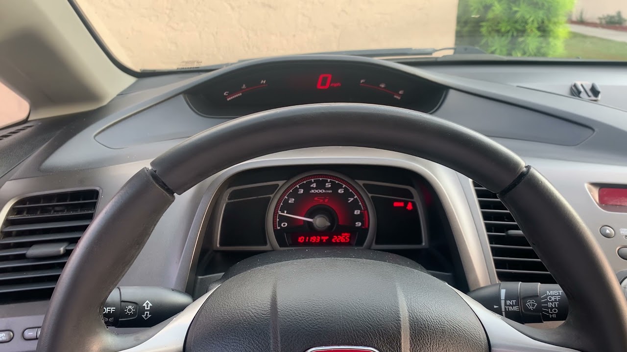 Civic si- como poner launch control con Hondata 2006-2011