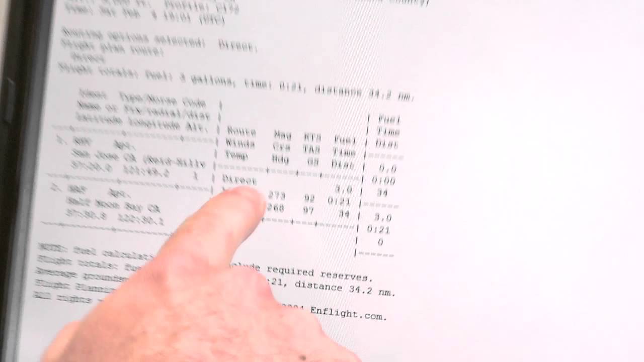 How to Be a Pilot - Flight Planning