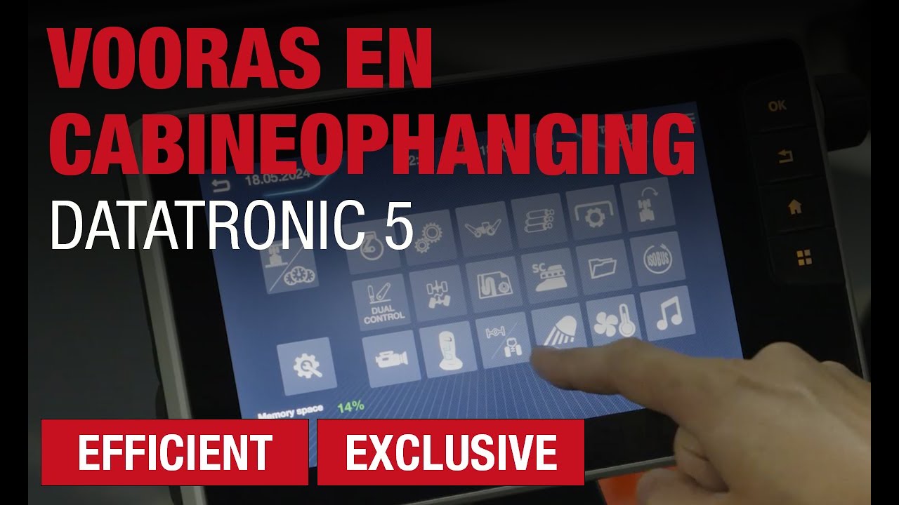 INSTELLEN | VOORAS EN CABINEOPHANGING