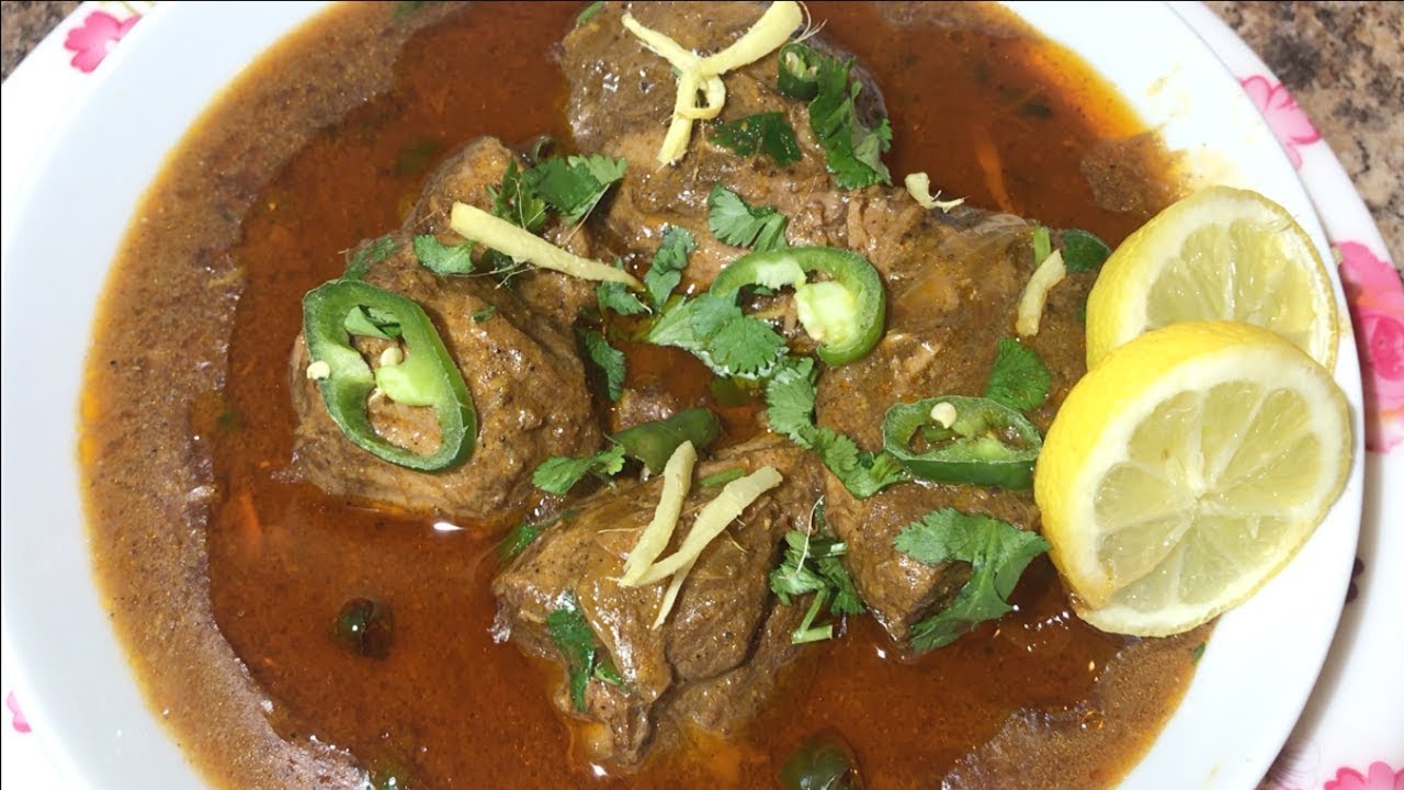 Mutton Nihari Authentic Restaurant Style Recipe - *Special Khanay*