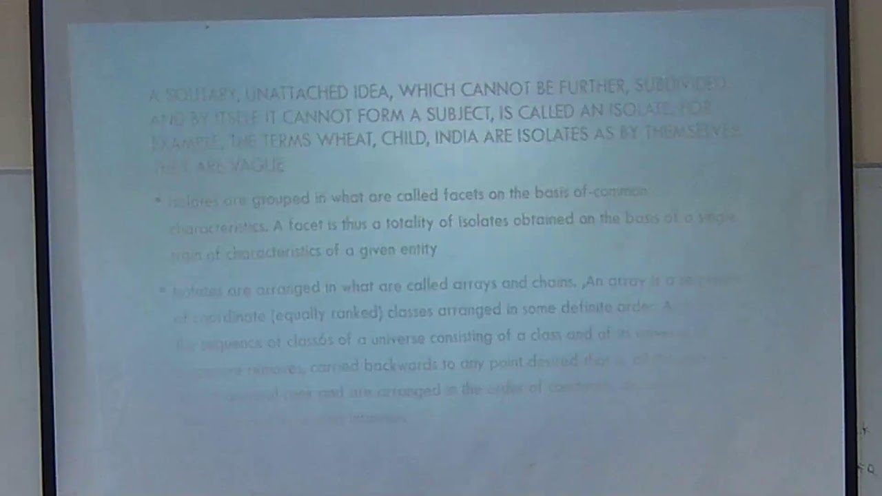 B-102 : Library Classification (Theory) By Dr. Babita Gaur