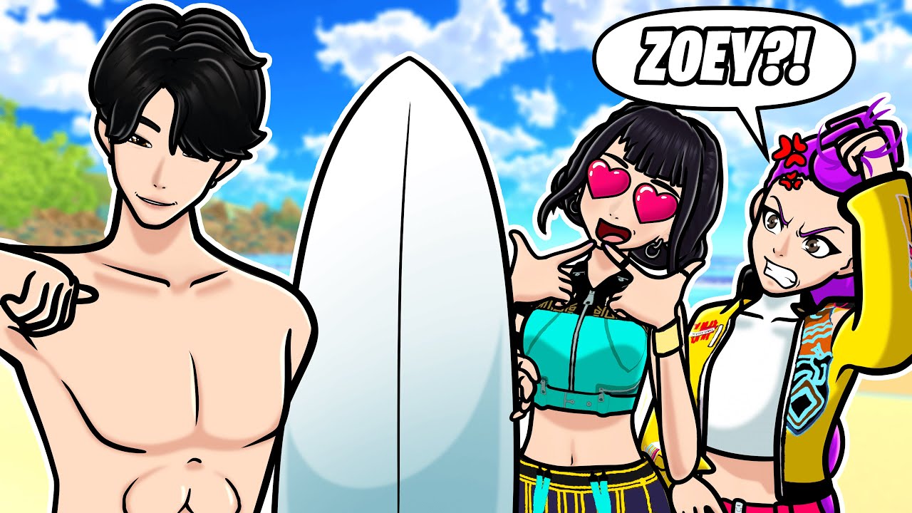 Rumi e as Huntrix PASSARAM o dia na PRAIA no KPOP DEMON HUNTERS VR