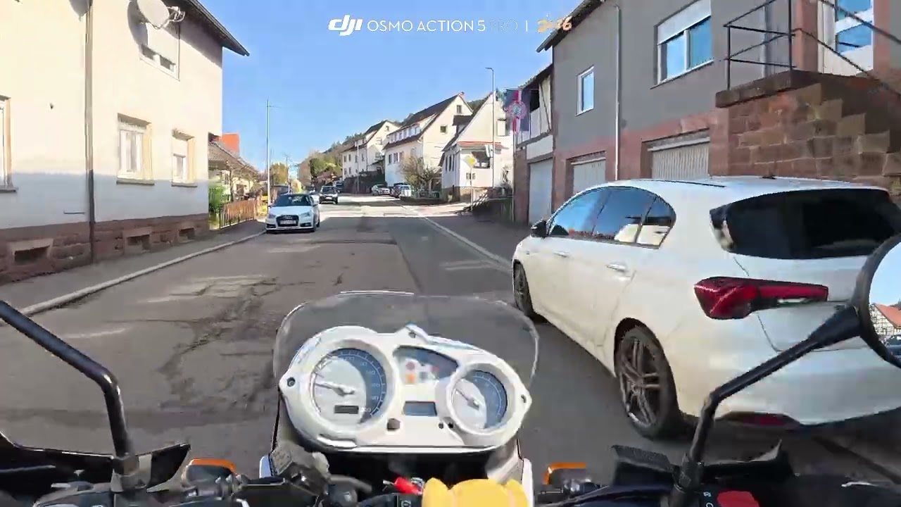 Ungeplante Motorradtour von Waldwimmersbach nach Eberbach –  Tank auf Reserve ⛽🏍️