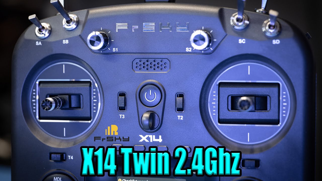 FrSky X14 Twin 24 Channel Radio Review - 2.4Ghz Twin System & Ethos