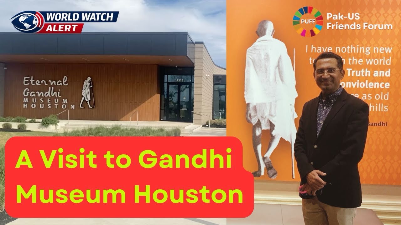 A visit to Gandhi museum in Houston USA