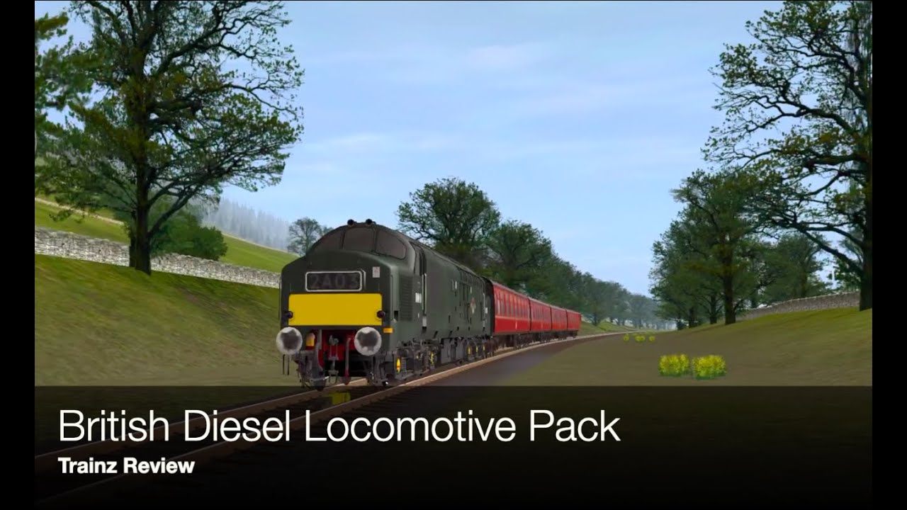 British Diesel Locomotive Pack Review