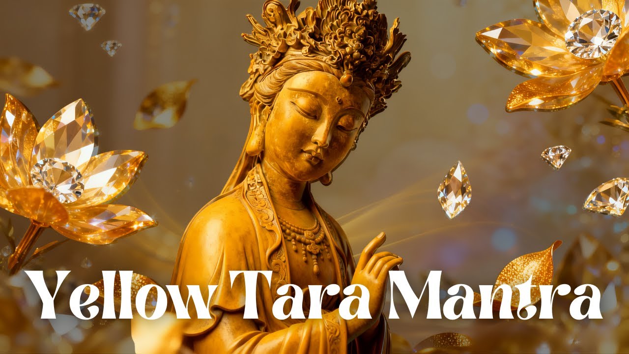 Yellow Tara Mantra : Attract Wealth Fast | 黃度母 | Tara Vàng | Om Tare Tuttare Ture Pushtim Kuru Soha