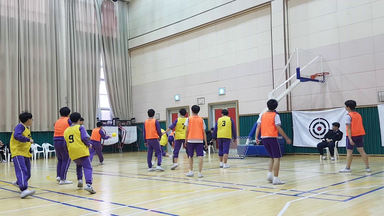 대전문지중 2019학년도 3학년 츄크볼 리그전 종합순위 결정전(1반vs4반)-3