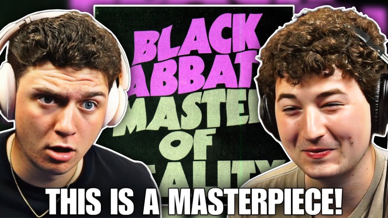 our first time hearing *Master of Reality* | Black Sabbath REACTION