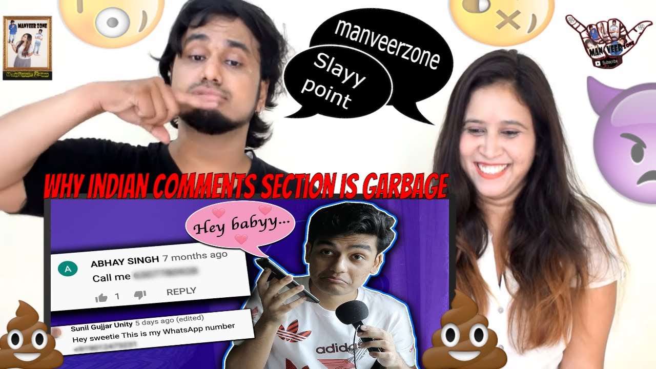 Why Indian Comments Section is Garbage || @SlayyPointOfficial || Indian Reaction By @ManVeerZone