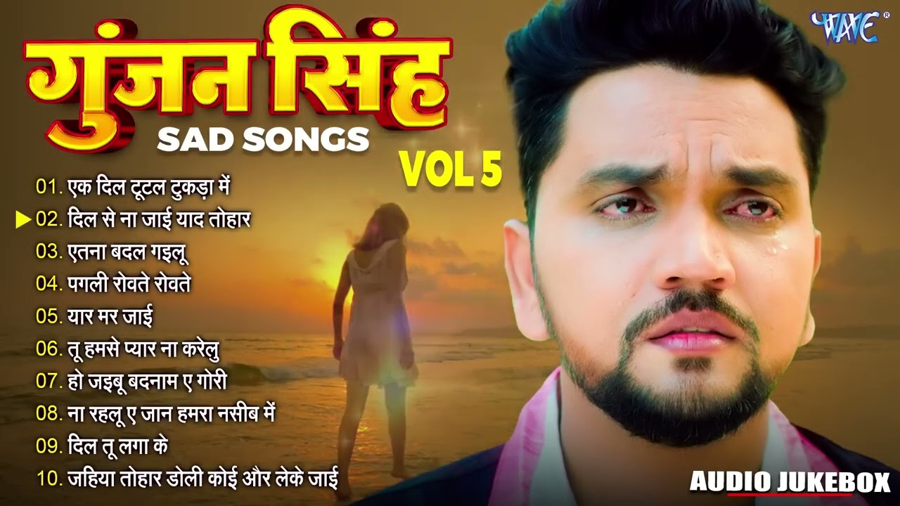 गुंजन सिंह की सुनें ये उदासी टॉप दर्द भरे गानें | Gunjan Singh Sad Music Collection | Best Sad Songs
